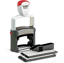 5253 Typo Professional Dater, Black Ink Pad