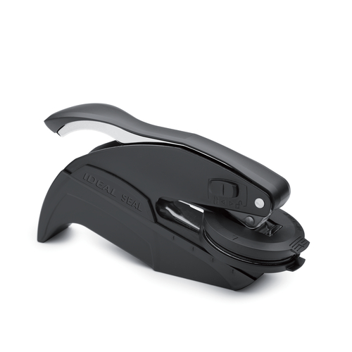 Trodat Ideal Seal - 1-5/8 Diam. Black