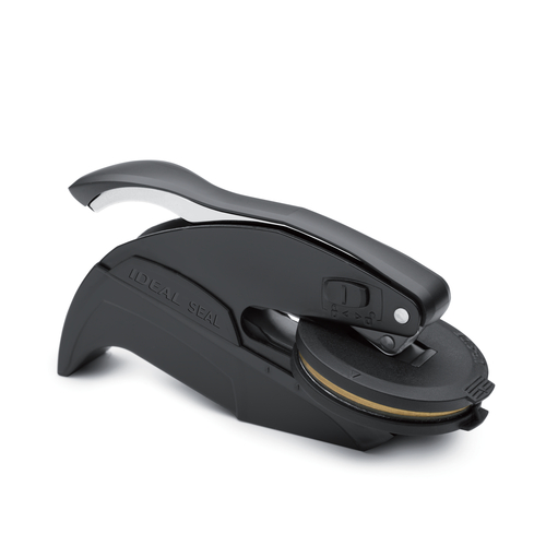 Trodat Ideal Seal - 1-3/4 Diam. Black