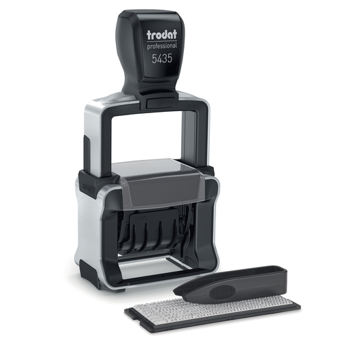 5435 Typo Professional Dater, Black Ink Pad