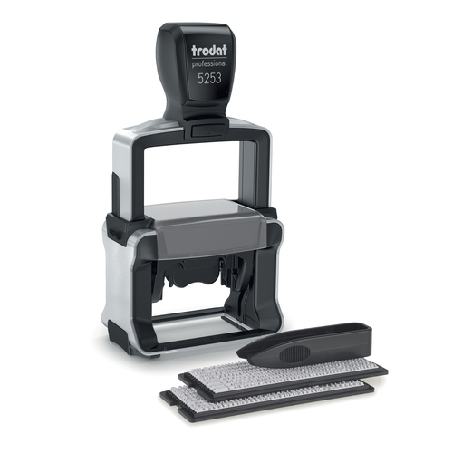 5253 Typo Professional Dater, Black Ink Pad