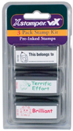 3 Pack Teacher Stamps (#35159, #35160, #35161)