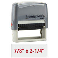 #9013 Premier Mark Self-Inking Stamp - Gray Mount