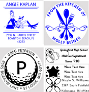 Designer Monogram Stamps and Seals