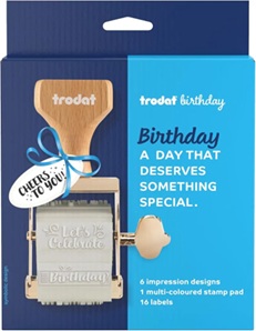 TRODAT BIRTHDAY STAMP SET 