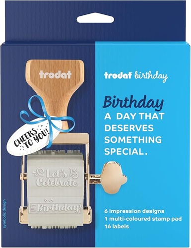 TRODAT BIRTHDAY STAMP SET 